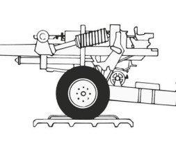 1:76 British 105mm Light Field Gun