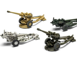 1:76 British 105mm Light Field Gun