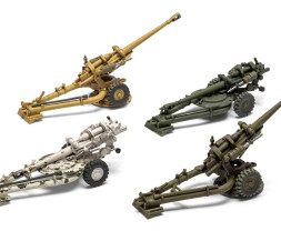 1:76 British 105mm Light Field Gun