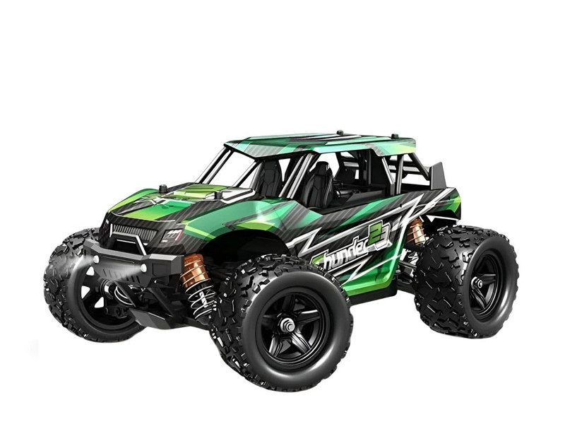 Podgląd produktu - 1:18 2,4GHz 4WD High speed car (zelená) super truggy