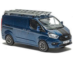 1:43 Ford Transit Custom Sport, Chrome Blue