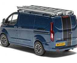 1:43 Ford Transit Custom Sport, Chrome Blue