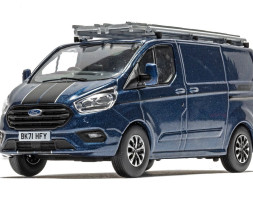 1:43 Ford Transit Custom Sport, Chrome Blue