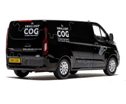 1:43 Ford Transit Custom 300L1, Shadow Black (Richard Hammond's The Smallest Cog)