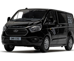 1:43 Ford Transit Custom 300L1, Shadow Black (Richard Hammond's The Smallest Cog)