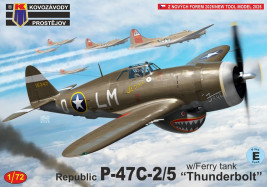 1:72 Republic P-47C-2/5 ″Thunderbolt″ with Ferry tank