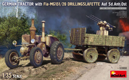 1:35 German Tractor w/ Fla-MG151/20 Auf Sd.Anh.Ost