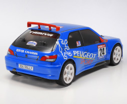 1:10 Peugeot 306 Maxi Blue Painted Body BT-01 Chassis (kit)