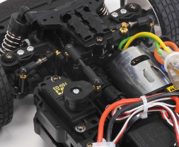 1:10 Peugeot 306 Maxi Blue Painted Body BT-01 Chassis (kit)