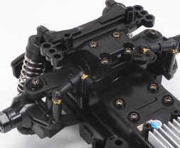 1:10 Volkswagen Golf II GTI 16V Red Painted Body MB-01 Chassis (kit)