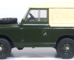 1:43 Land Rover Series II SWB Canvas Bronze Green
