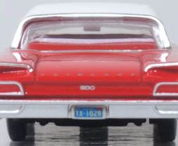 1:87 Ford Fairlane 500 Town Sedan Monte Carlo 1960 Red / Corinthian White