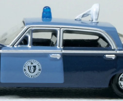 1:87 Ford Fairlane Sedan 1960 Massachusetts State Police Radar Car