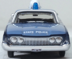 1:87 Ford Fairlane Sedan 1960 Massachusetts State Police Radar Car