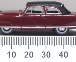 1:87 Nash Rambler Custom Landau Cabrio zamknięty 1950 Sunset Maroon