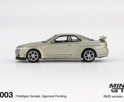 1:64 Nissan Skyline GT-R (R34) V-Spec II Nür Millenium Jade