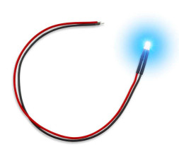 Dioda LED migająca niebieska 3mm (10 szt.)