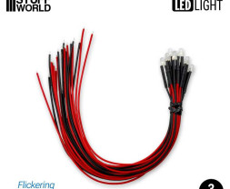 Dioda LED migająca niebieska 3mm (10 szt.)