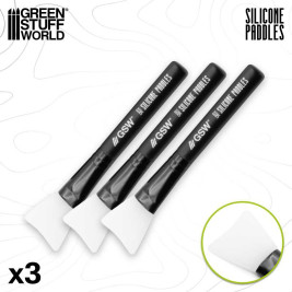 Szpatułki silikonowe do aplikacji (3 szt.)