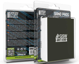 Stała płyta szlifierska 100x80 mm, ziarnistość 280 (5 szt.)