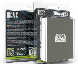 Stała płyta szlifierska 100x80 mm, ziarnistość 2500 (5 szt.)