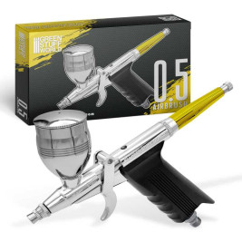 Pistolet natryskowy GSW z ergonomicznym uchwytem i dyszą 0,5 mm