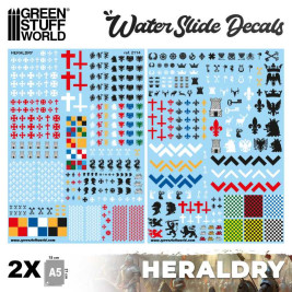 Waterslide Decals – Heraldry
