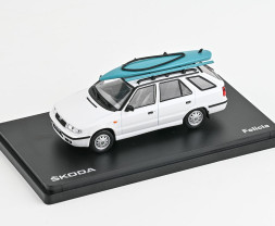 1:43 Škoda Felicia FL Combi (1998) – White Candy