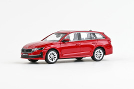 1:43 Škoda Octavia IV FL Combi (2024) - Red Velvet Metallic