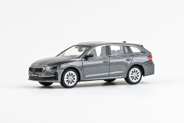 1:43 Škoda Octavia IV FL Combi (2024) - Graphite Gray Metallic
