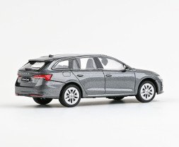 1:43 Škoda Octavia IV FL Combi (2024) - Graphite Gray Metallic