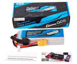 Gens ace G-Tech LiPo - 6S 4000mAh 22,2V 6S1P (60C) XT90 Plug
