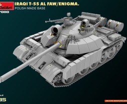 1:35 Iraqi T-55 AL FAW/Enigma, Polish Made Base