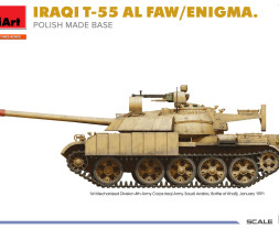 1:35 Iraqi T-55 AL FAW/Enigma, Polish Made Base