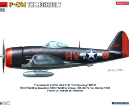 1:48 Republic P-47M Thunderbolt (Advanced kit)