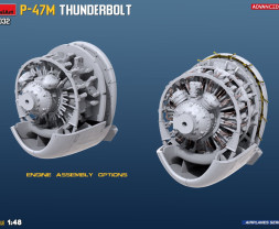 1:48 Republic P-47M Thunderbolt (Advanced kit)