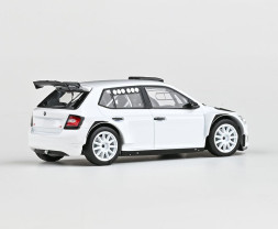 1:43 Škoda Fabia III FL Rally2 Evo (2019) – bílá