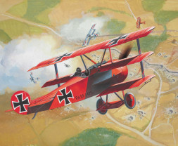 1:72 Fokker DR.I Triplane (Starter Kit)