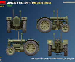 1:35 Land Utility Tractor Standard N Mod. 1940–41 Green