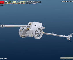 1:35 German 7.5cm PaK 40 Late w/ Elite Artillerie Regiment Crew (Special Edition)