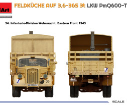 1:35 Feldküche Auf 3,6-36S 3t LKW PmQ600-Type