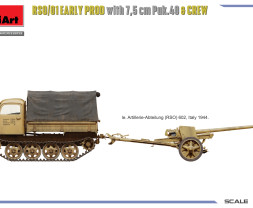 1:35 RSO/01 Early Production with 7.5cm PaK 40 & Crew