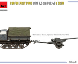 1:35 RSO/01 Early Production with 7.5cm PaK 40 & Crew