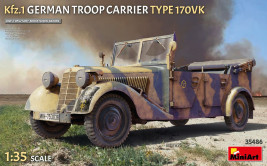 1:35 Kfz.1 German Troop Carrier Type 170VK 