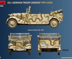 1:35 Kfz.1 German Troop Carrier Type 170VK 