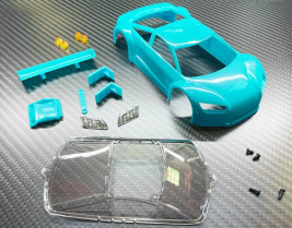 Jomurema JR-GT01 Car Body Set (Neon Green)