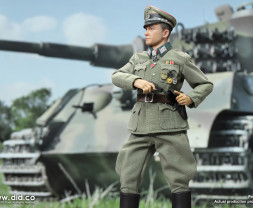 1:12 Otto Carius WWII German Panzer Commander