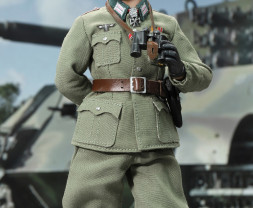 1:12 Otto Carius WWII German Panzer Commander