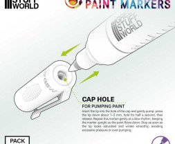 Markery Green Stuff World z wymiennymi końcówkami, rozmiar #1 (5 szt.)