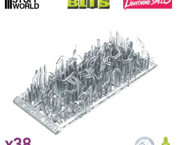 3D Printed Set Light Spells – błyskawice drukowane w 3D (38 szt.)